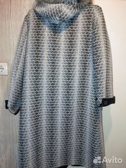 Пальто женское зимнее очень тёплое