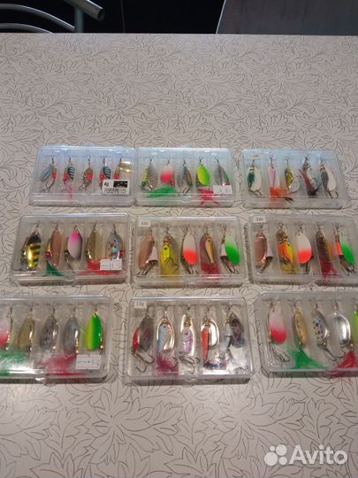 Блëсна вертушки (наборы)