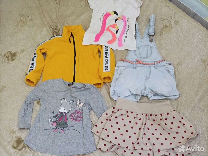 Вещи пакетом для девочки 92-98-104