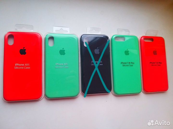 Чехолы на iPhone 7, 8 plus, XR
