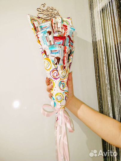 Сладкие букеты из конфет доставка