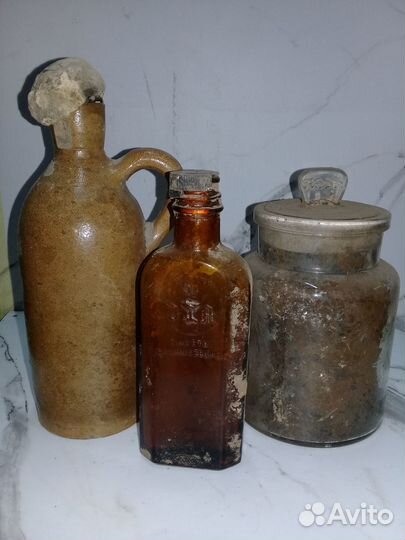 Старинные бутылки
