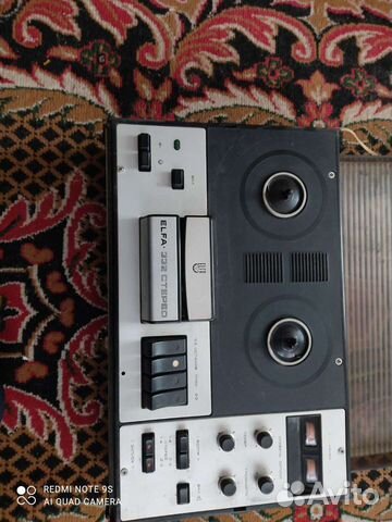 Катушечный магнитофон elfa332