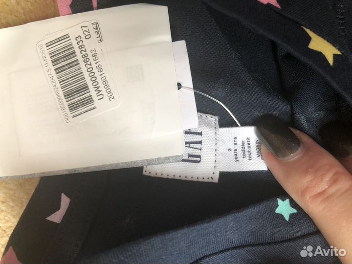 Новые Платье/сарафан для девочки gap 3 года хлопок