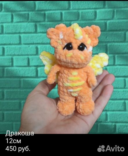 Вязаные игрушки ручной работы