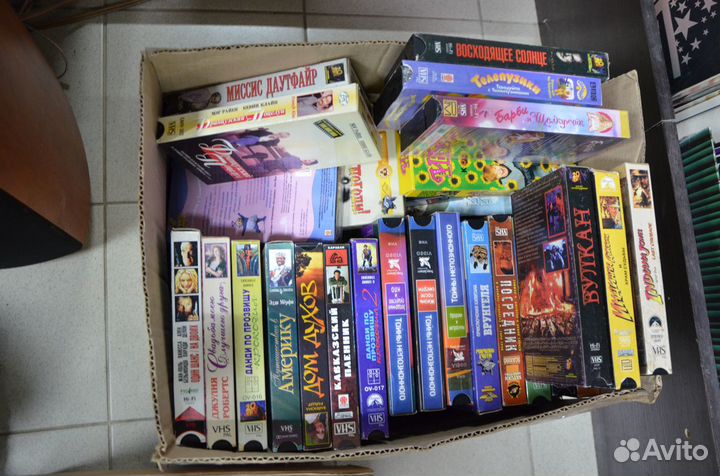 Видеокассеты фирменные 140 шт
