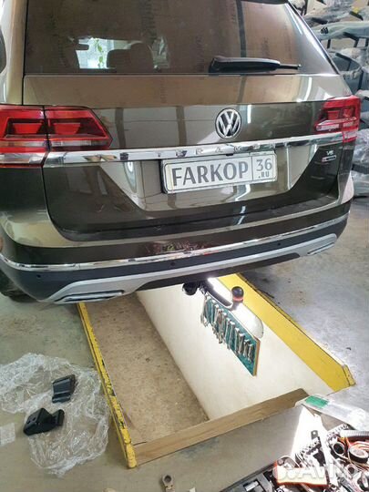 Фаркопы установка