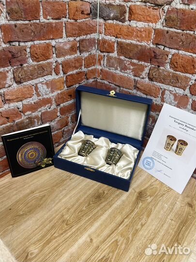 Винтажные рюмки серебро