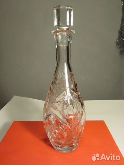 Бокалы графины стекло хрусталь винтаж