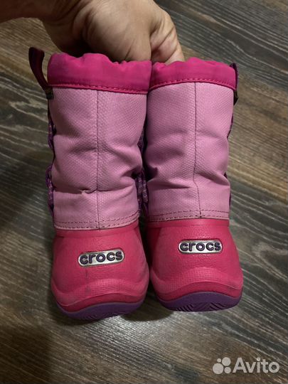 Сапоги crocs c9 для девочки