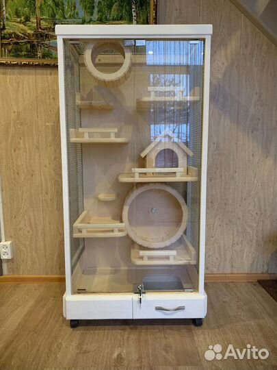 Клетка для грызунов шиншилл дегу белок и других