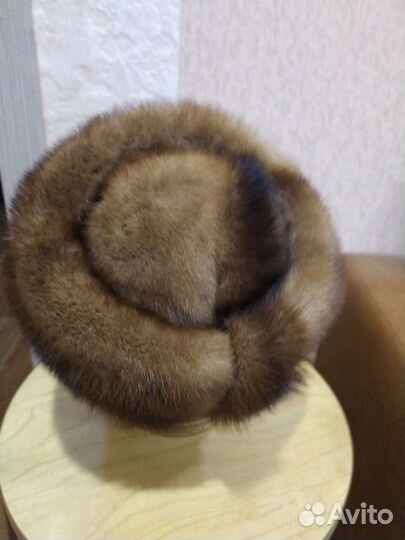 Шапка норковая женская 58 размер