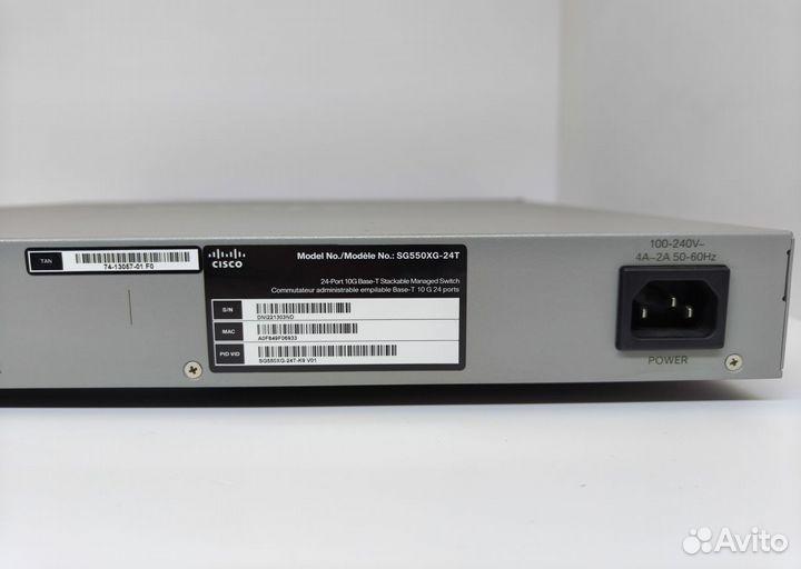 Коммутатор Cisco SG550XG-24T-K9 б\у с гарантией