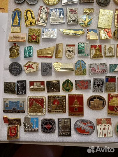 Значки СССР разные темы