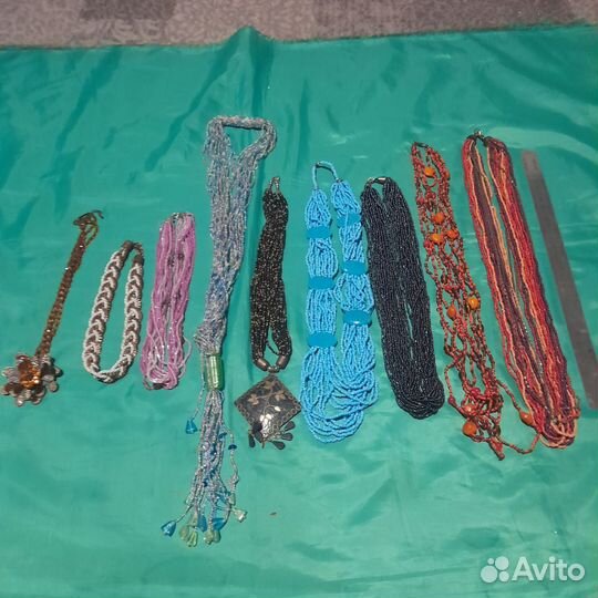 Бусы Чехия бисер винтаж