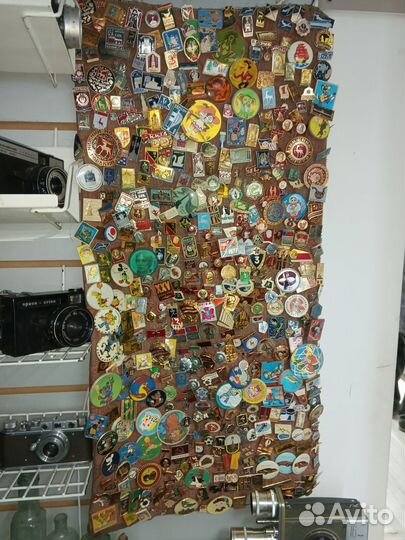 Коллекция значков СССР разные темы