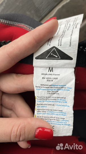 Гидрокостюм женский Aqualung France бу, разм М