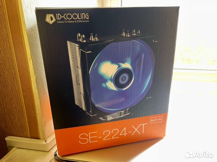 Кулер для процессора ID-Cooling SE-224-XT Blue