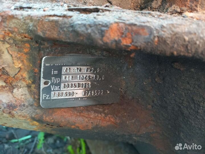 Редуктор мерседес HL8 41/14