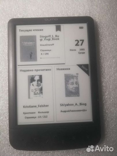 Книга Qumo Libro Basic 4GB