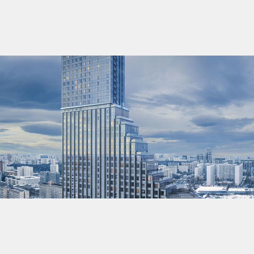 2-к. квартира, 67,2 м², 2/58 эт.