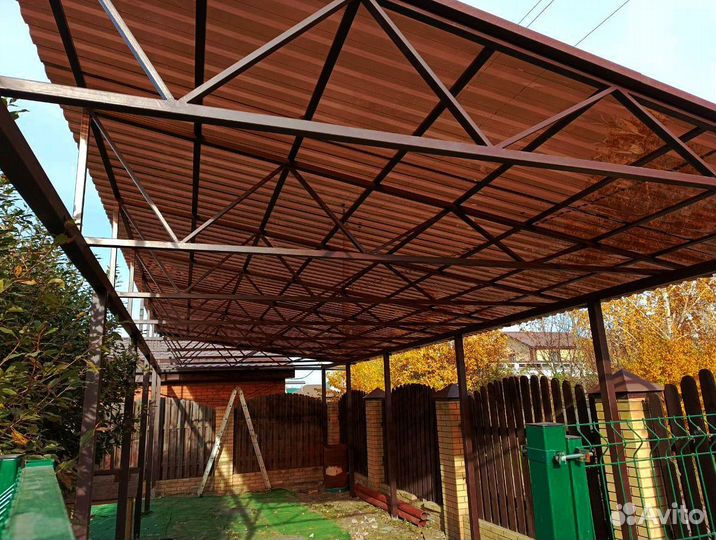 Навесы из поликарбоната