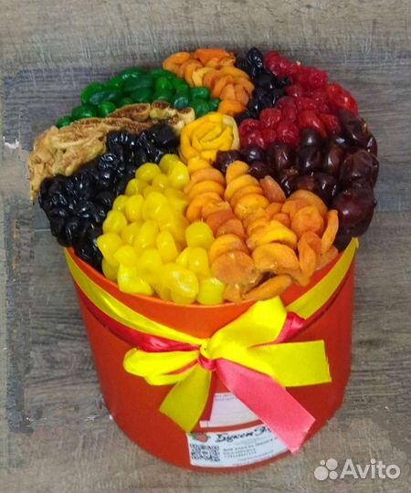 Букет из сухофруктов и орехов букет