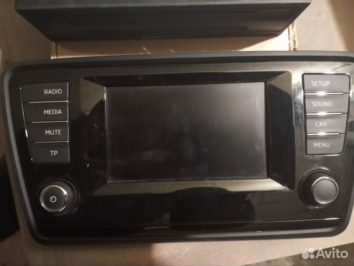 Магнитола bolero skoda octavia a7