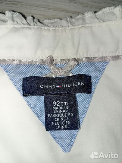 Tommy Hilfiger блузка для девочки оригинал 92р