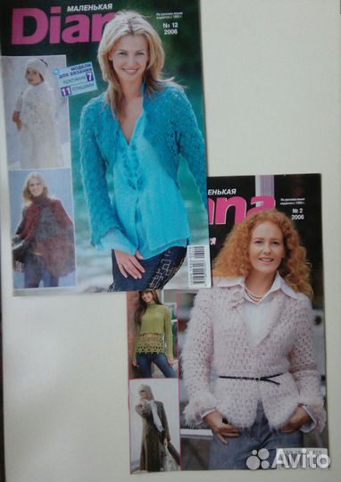 Журналы по вязанию спицами и крючком 