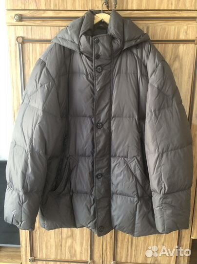 Мужской зимний пуховик 56-60 размера