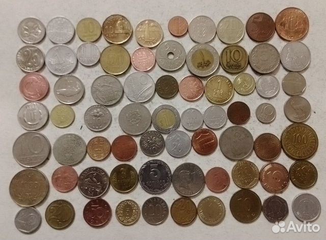 Подборка (коллекция) из 70 монет 70 стран (3)