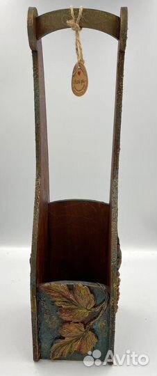 Короб для бутылки вина.Ручная работа