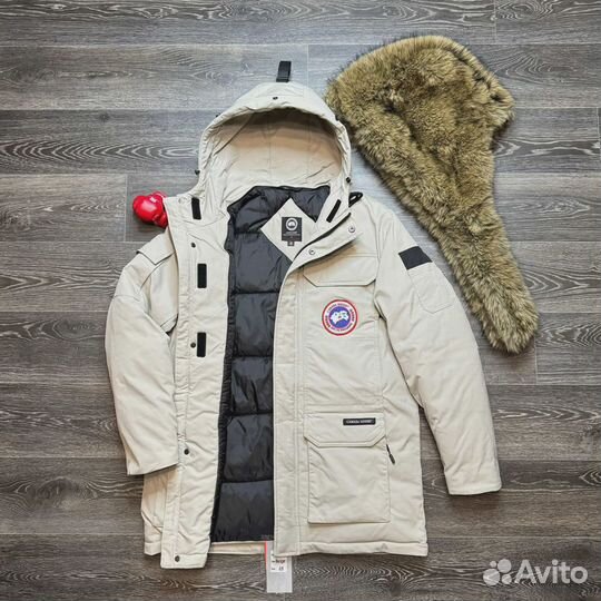 Куртка зимняя мужская Канада Гусь 52