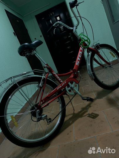 Велосипед stels складной