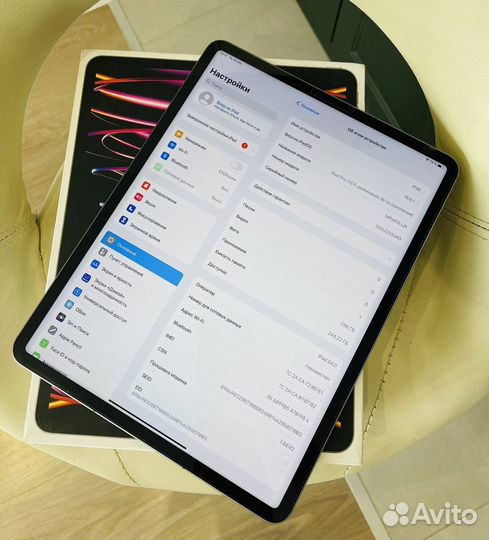 iPad Pro 12,9 2022 M2 256Gb Cellular (как новый)