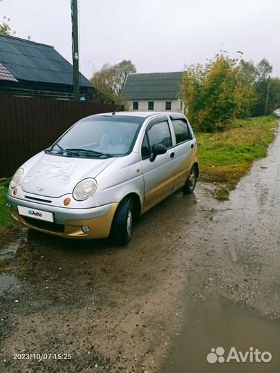 Daewoo Matiz 0.8 МТ, 2007, 152 000 км