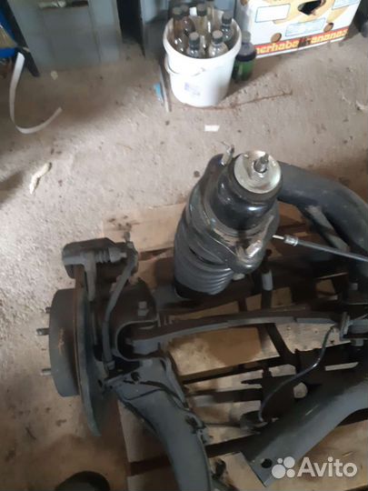 Телега задняя а сборе