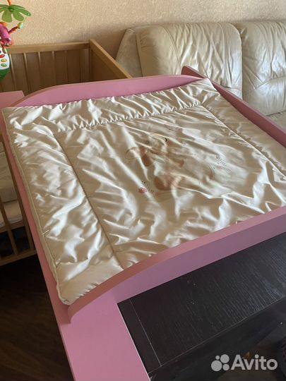 Пеленальная доска на комод + матрасик