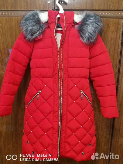 Пуховик женское зимнее