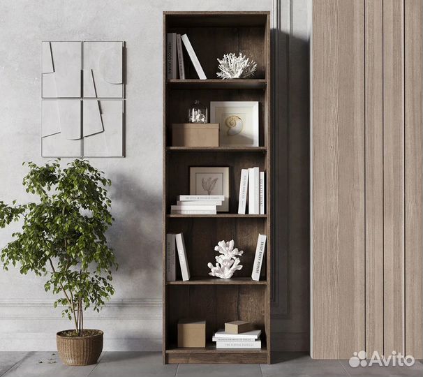 Открытый стеллаж Непо REG60, дуб монастырский