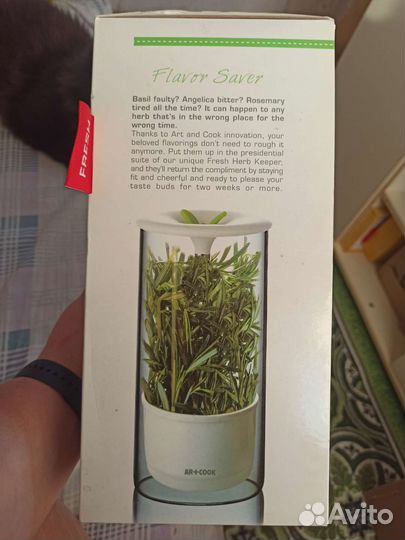 Банка для хранения зелени Контейнер Art and cook