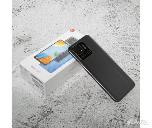 Xiaomi Redmi 10c 4/128 NFC 5000mAh Gray (Новый)