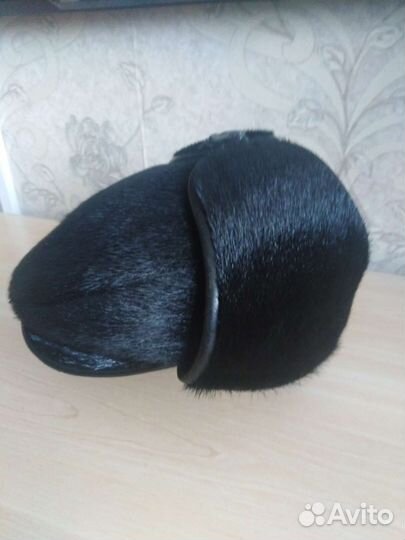 Меховая мужская кепка