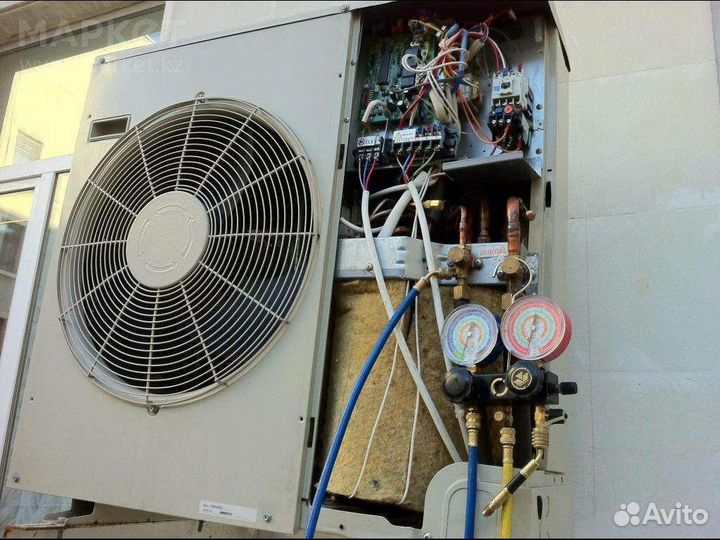 Мойка, чистка, ремонт, заправка сплит-систем