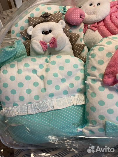 Бортики в детскую кроватку