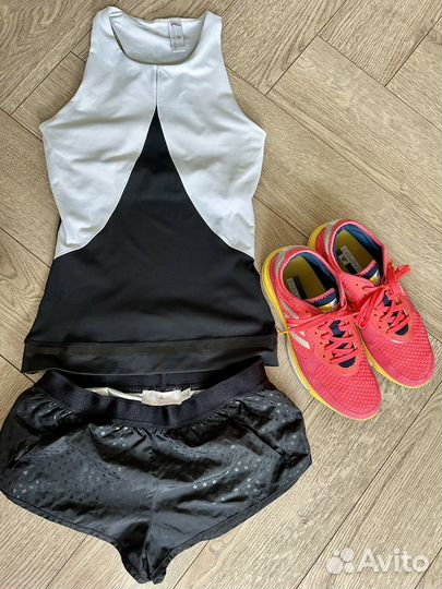 Adidas stella McCartney топ и шорты XS
