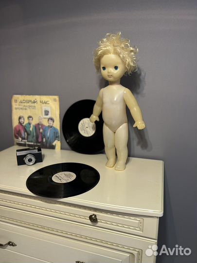Кукла СССР редкая 53 см