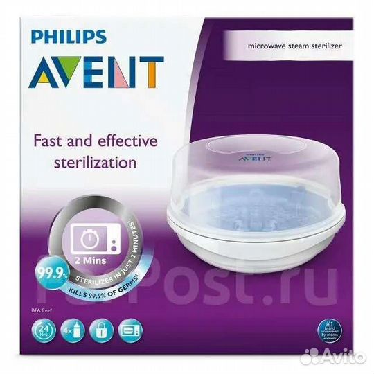 Стерилизатор philips avent для свч