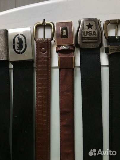 Ремни мужские и женские из кожи